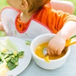 Baby-led weaning mixto: comer sólidos y triturados